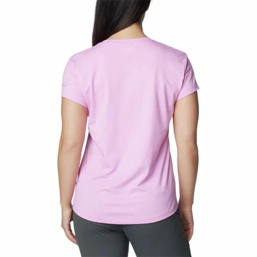 Tricou cu Mânecă Scurtă Femei Columbia Sun Trek™