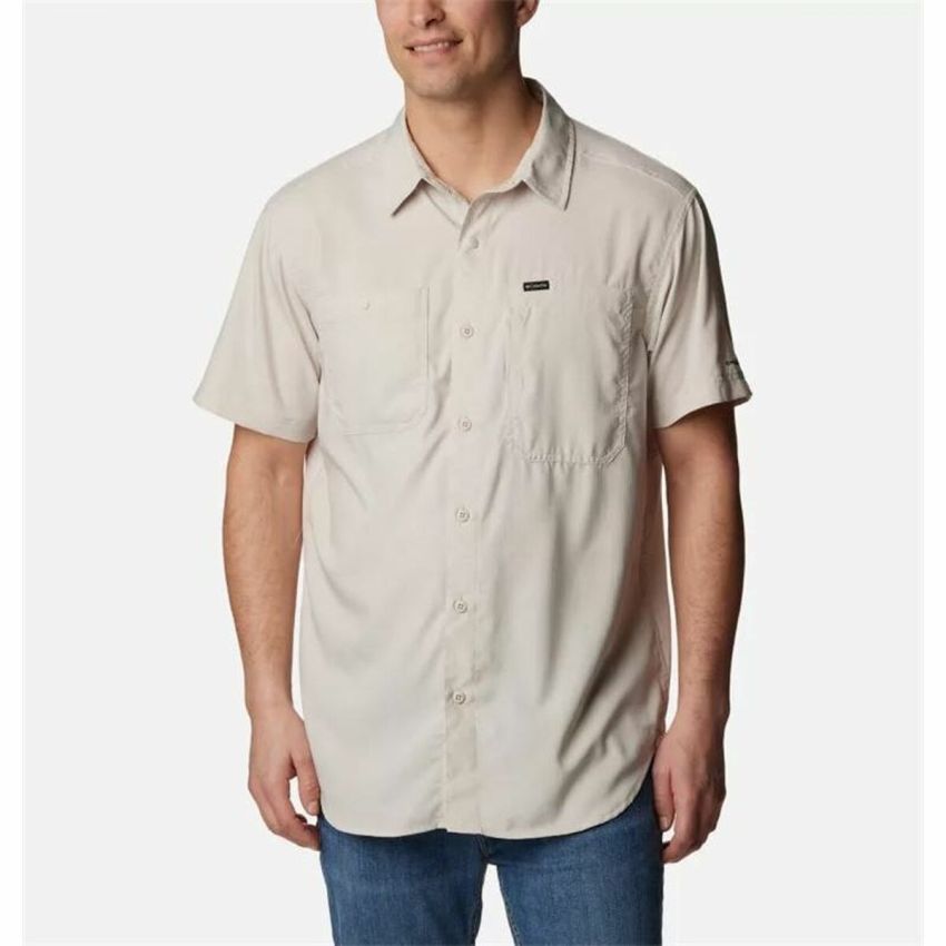 Tricou cu Mânecă Scurtă Bărbați Columbia Silver Ridge™ Utility Bej