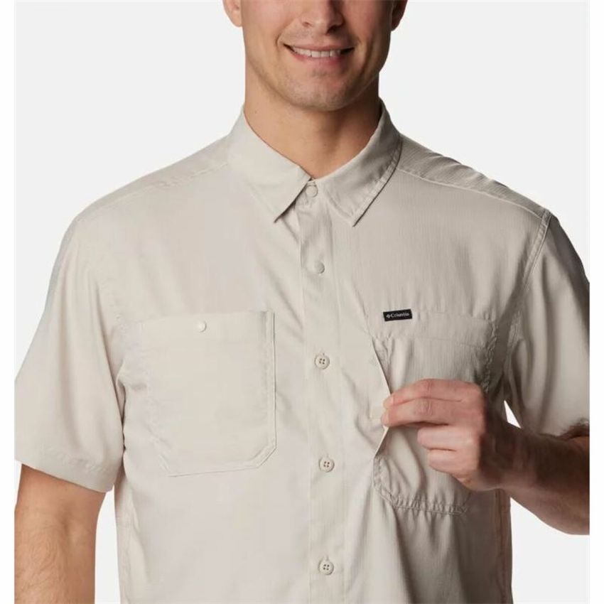 Tricou cu Mânecă Scurtă Bărbați Columbia Silver Ridge™ Utility Bej