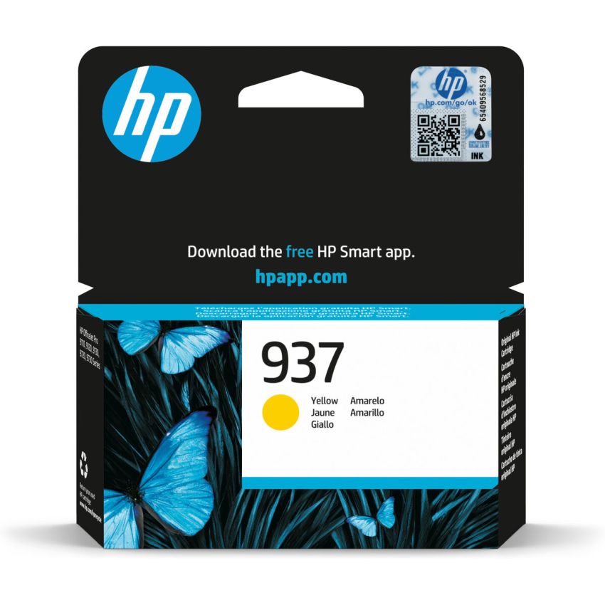 Cartuș cu Cerneală Originală HP 4S6W4N Galben