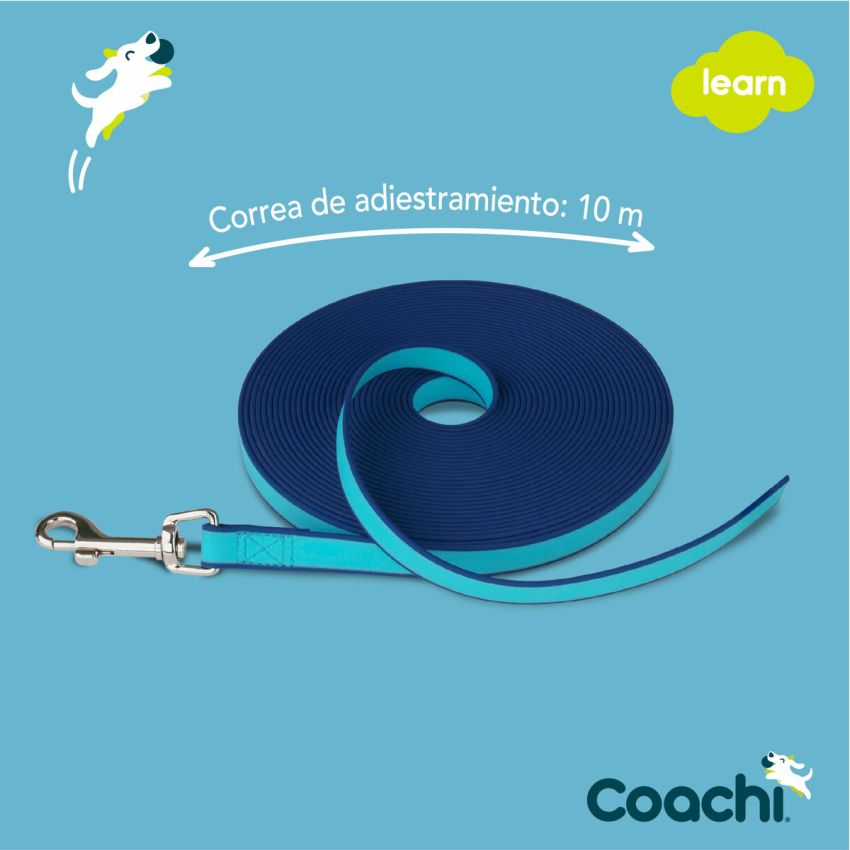 Lesă pentru dresaj Coachi Albastru Antrenament