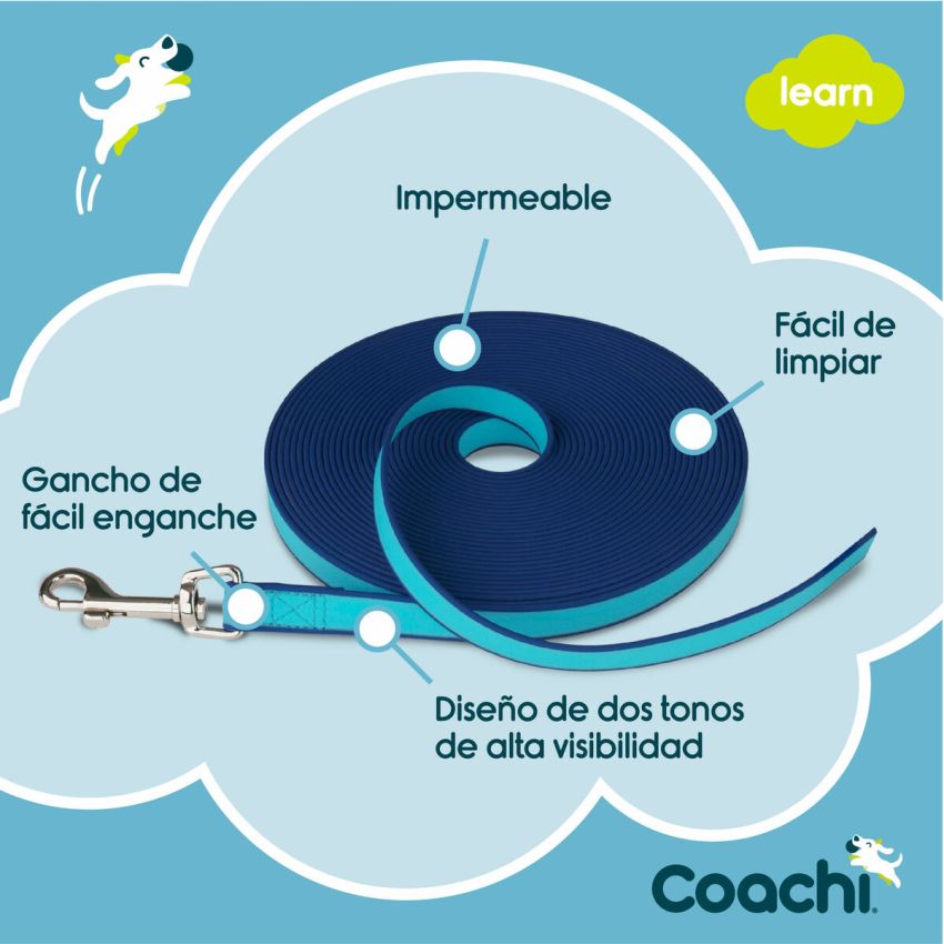 Lesă pentru dresaj Coachi Albastru Antrenament