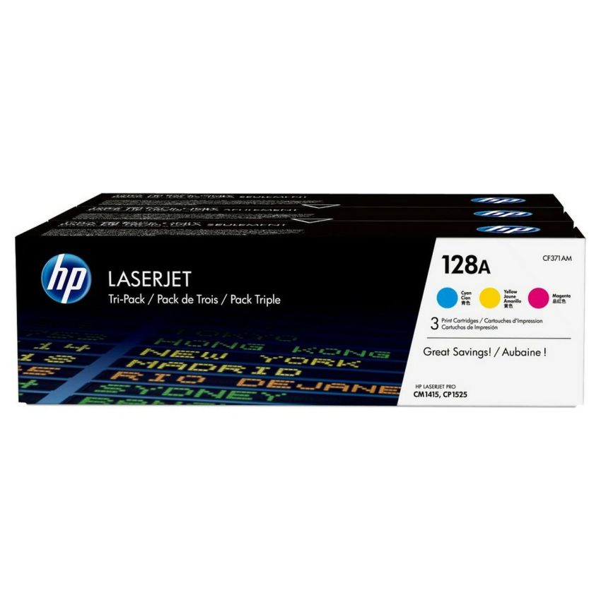 Toner Original HP 128A CYM Multicolor