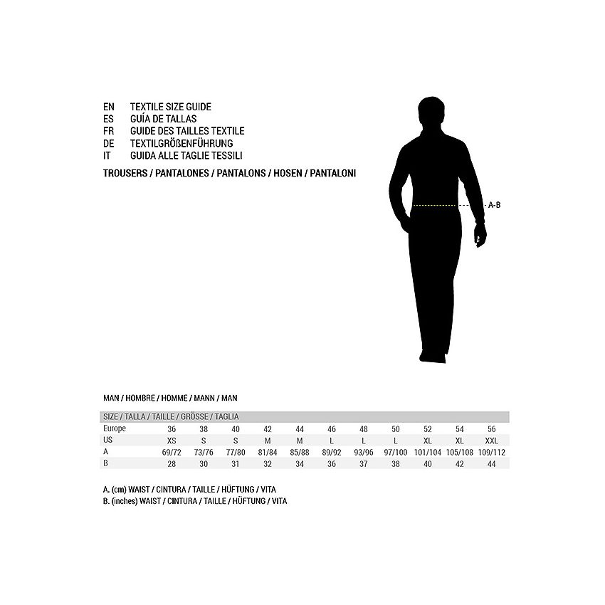 Colanți Scurți de Sport Odlo Essentials Negru Bărbați