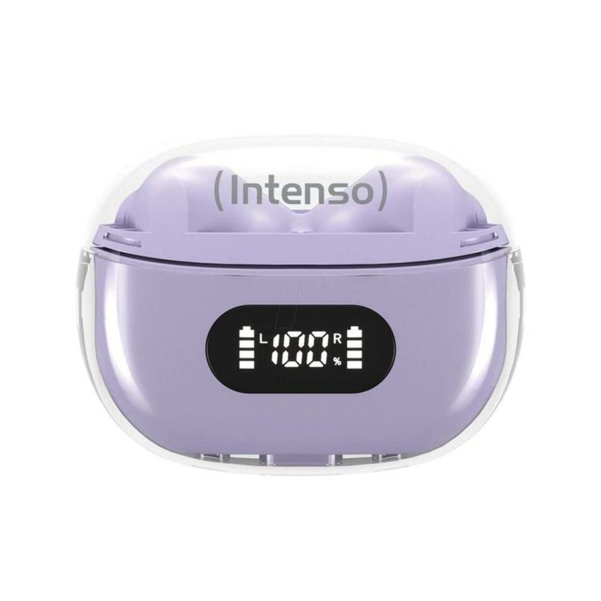 Căști cu Microfon INTENSO Buds Plus Purpuriu