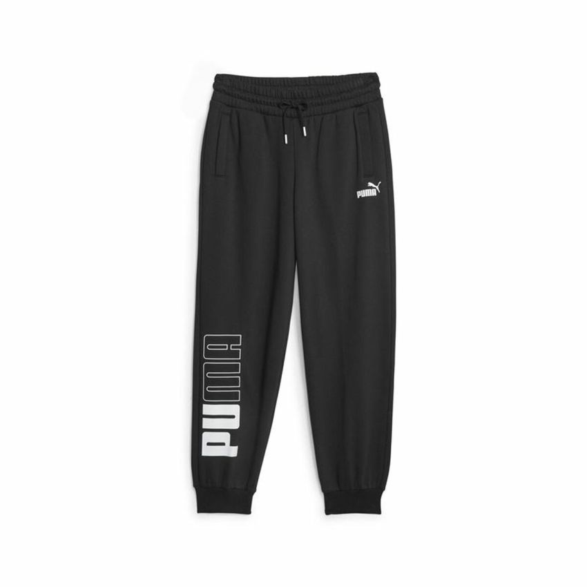 Pantaloni lungi de sport Puma Power Colorblock  Negru Femeie