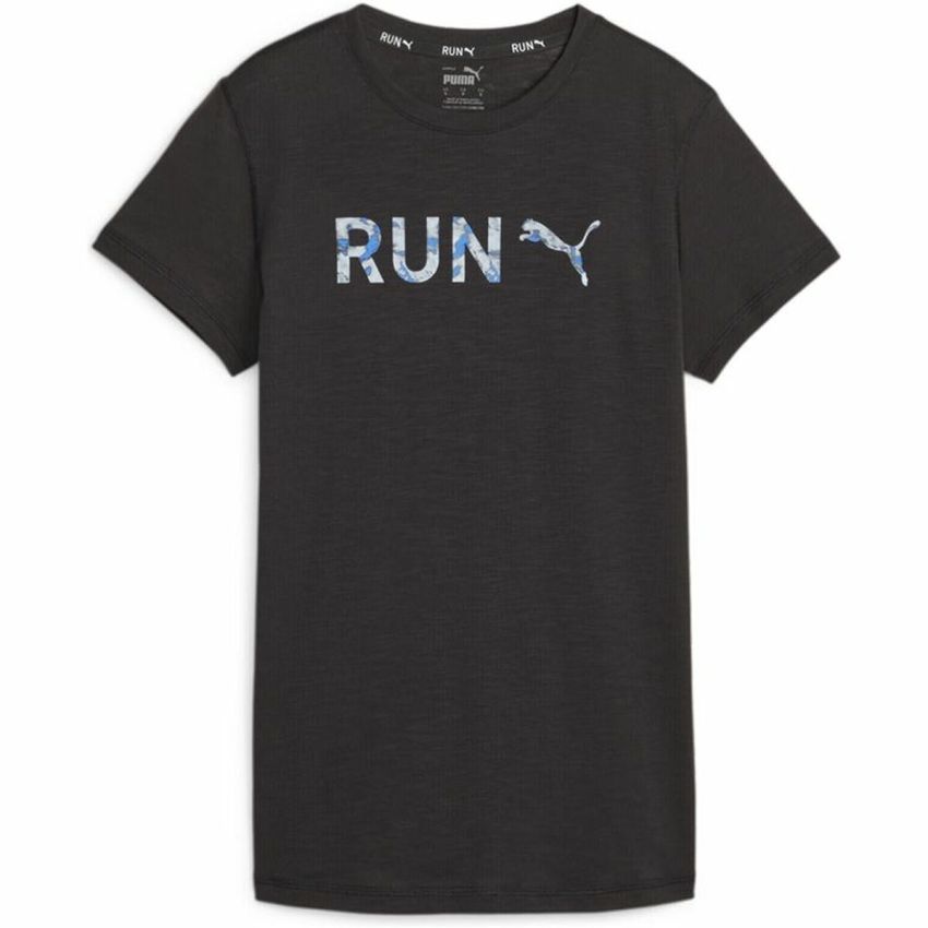 Tricou cu Mânecă Scurtă Femei Puma Graphicc Negru