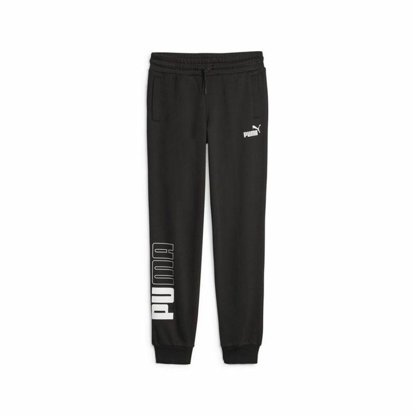 Pantalon de Trening pentru Copii Puma Power Colorblock Negru