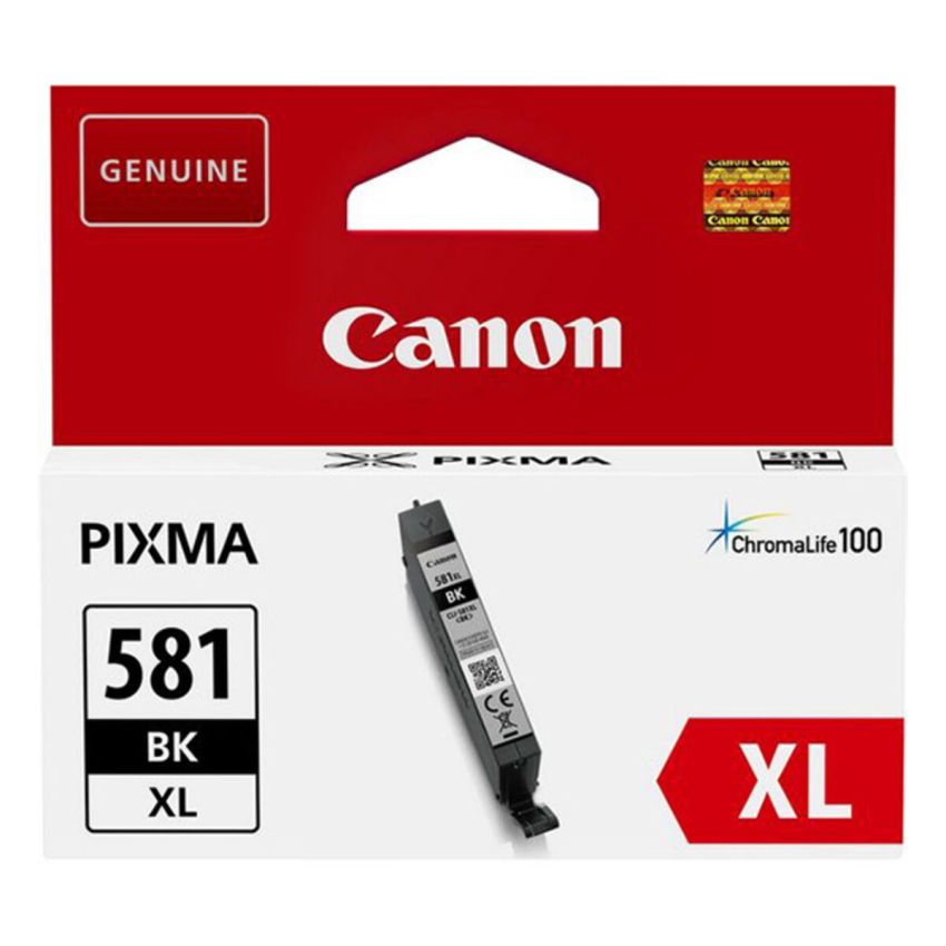 Cartuș cu Cerneală Originală Canon CLI-581BK XL Negru