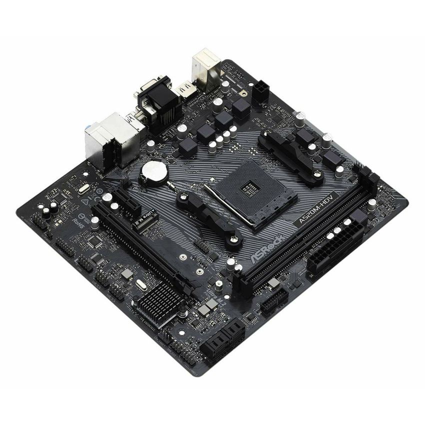 Placă de Bază ASRock A520M-HDV AMD A520
