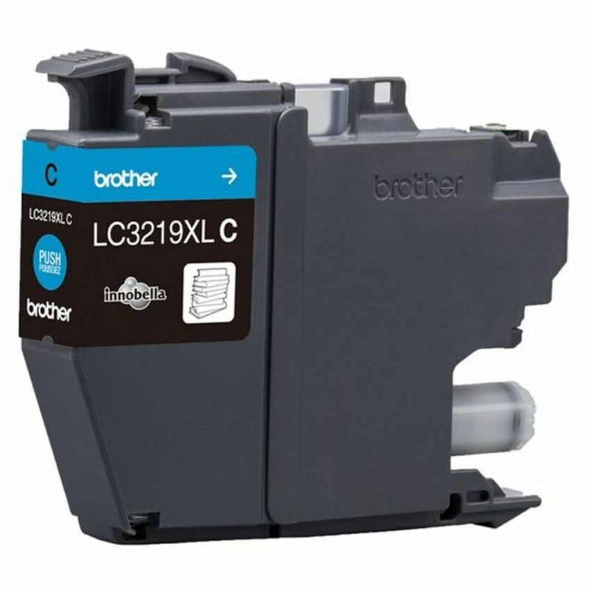 Cartuș cu Cerneală Originală Brother LC-3219XLC Albastru Cyan