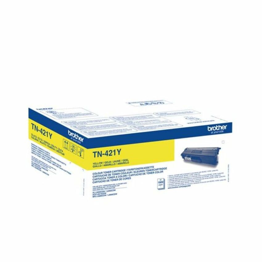 Toner Original Brother TN-421Y Galben Negru