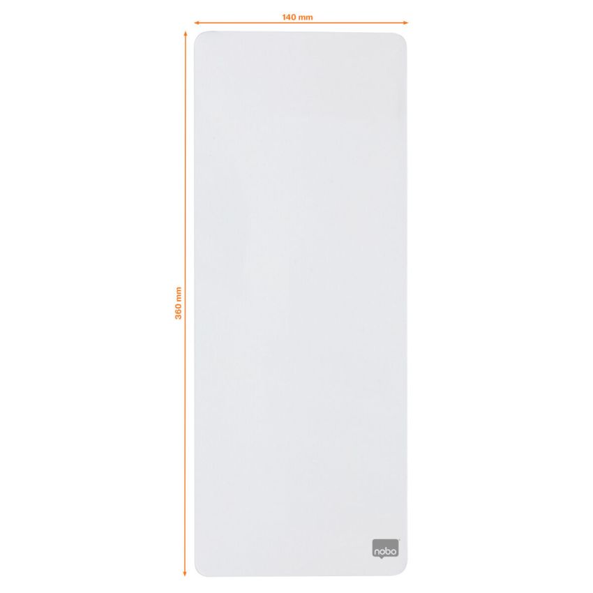 Tablă albă Nobo 14 x 36 cm
