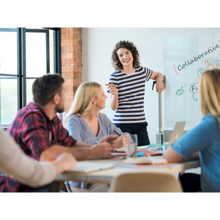 Tablă albă Nobo Impression Pro 120 x 90 cm