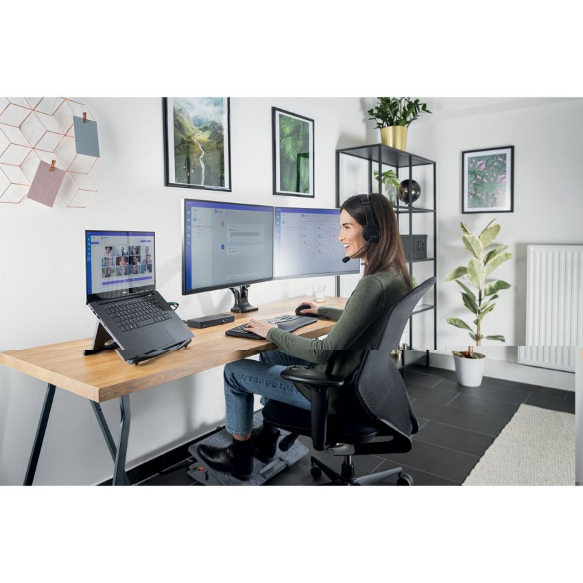 Căști cu Microfon Kensington Negru