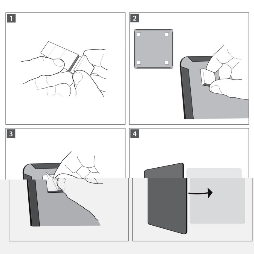 Tablă albă Nobo 60 x 45 cm