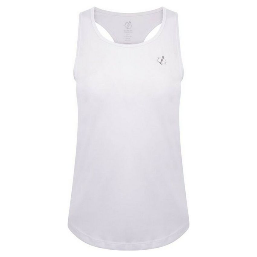 Tricou cu Bretele Damă Dare 2b Agleam Alb