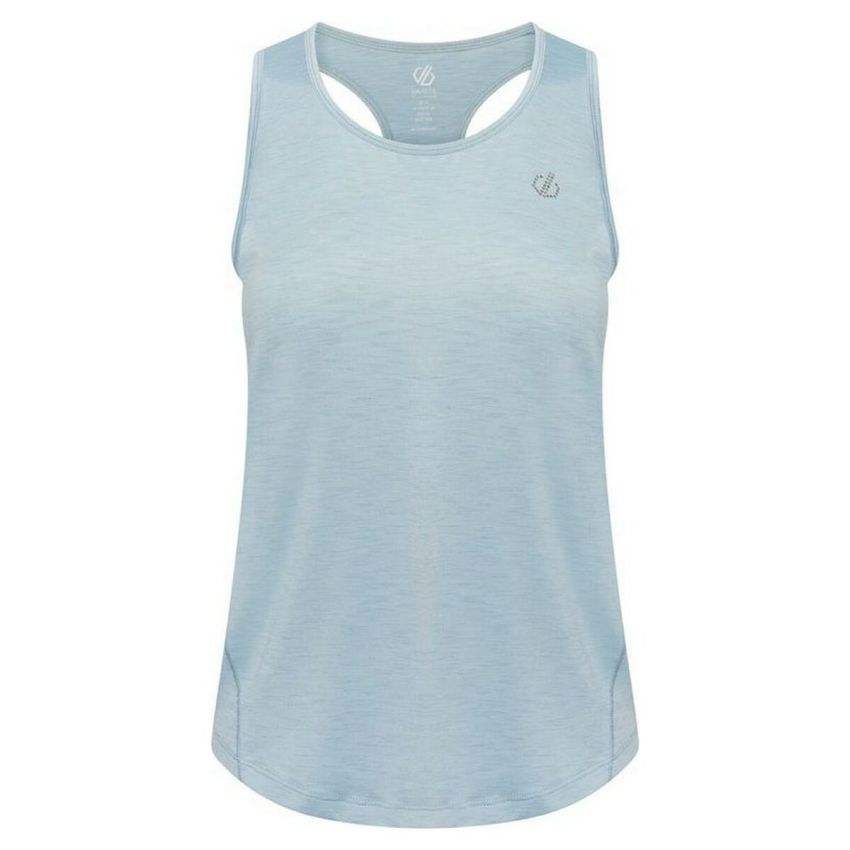 Tricou cu Bretele Damă Dare 2b Agleam Alb Albastru deschis