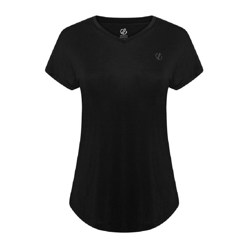 Tricou cu Mânecă Scurtă Femei Dare 2b Agleam Negru