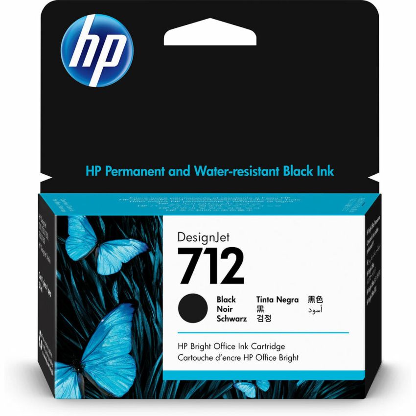 Cartuș cu Cerneală Originală HP HP 712 Negru