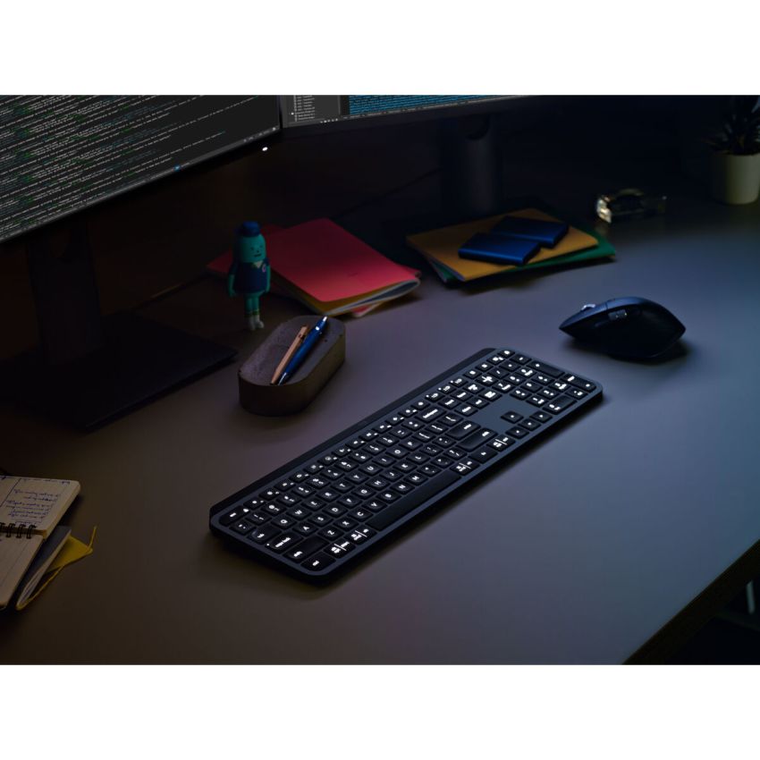 Tastatură Logitech MX KEYS Grafit Qwerty Spaniolă