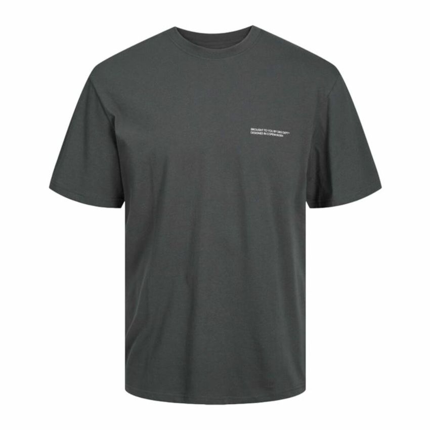 Tricou cu Mânecă Scurtă Bărbați Jack & Jones Jorvesterbro Gri închis