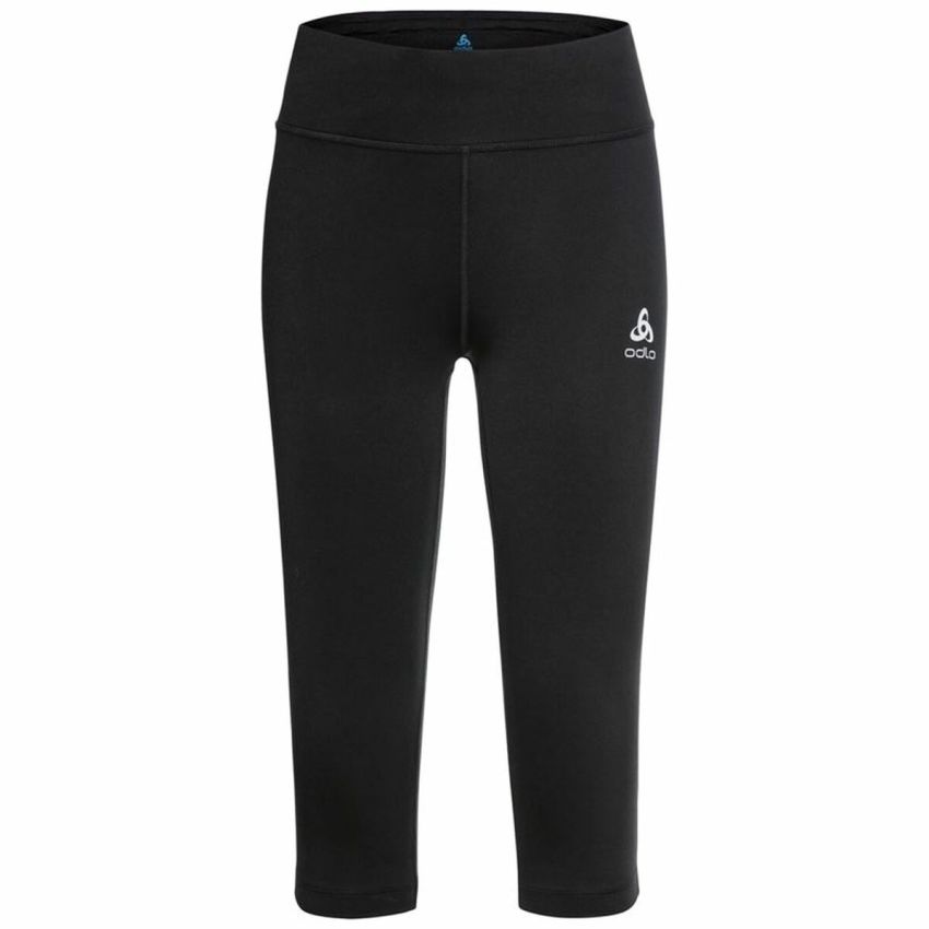 Pantalon Trei Sferturi Sport pentru Damă Odlo 3/4 Essential Negru