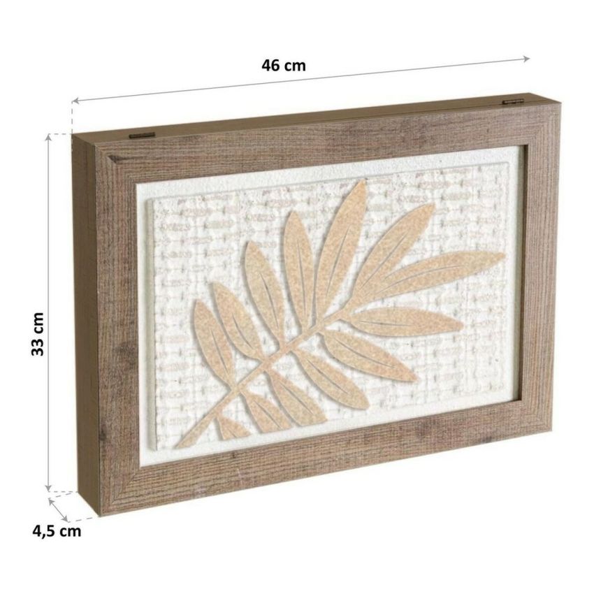Cutie Decorativă Versa Lemn MDF (4,5 x 33 x 46 cm)