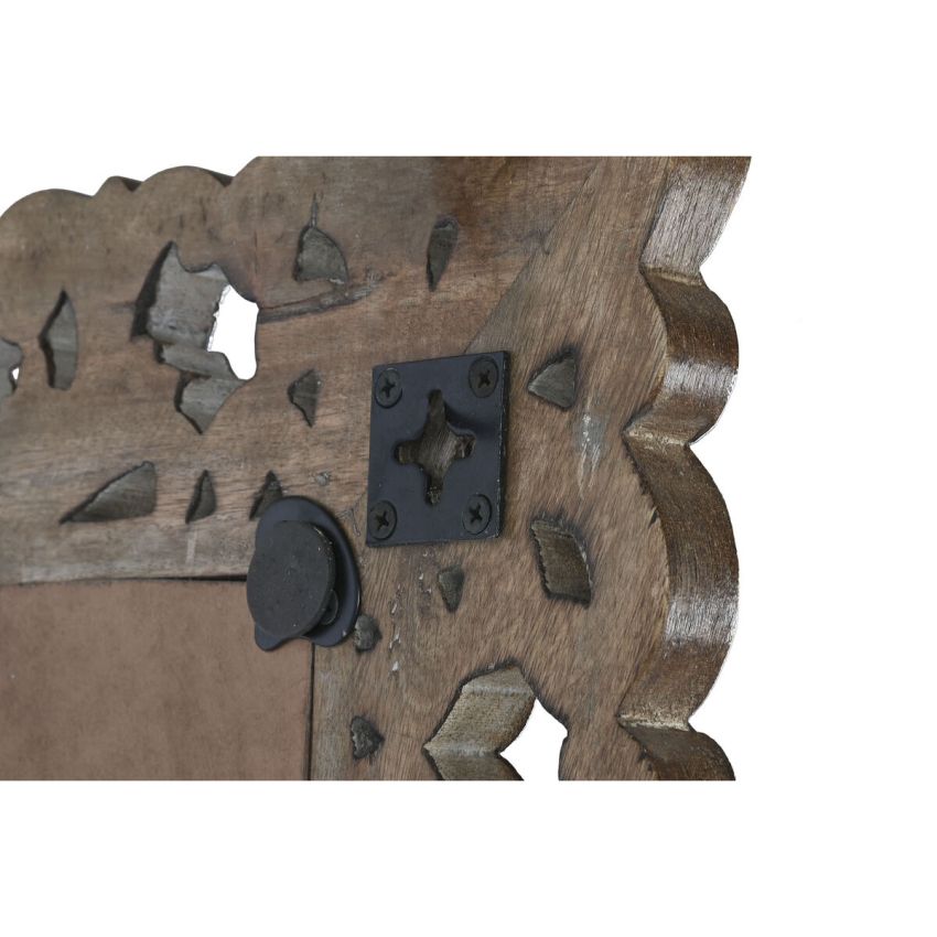 Oglindă de perete DKD Home Decor 60 x 3,5 x 180 cm Geam Auriu* Lemn de mango