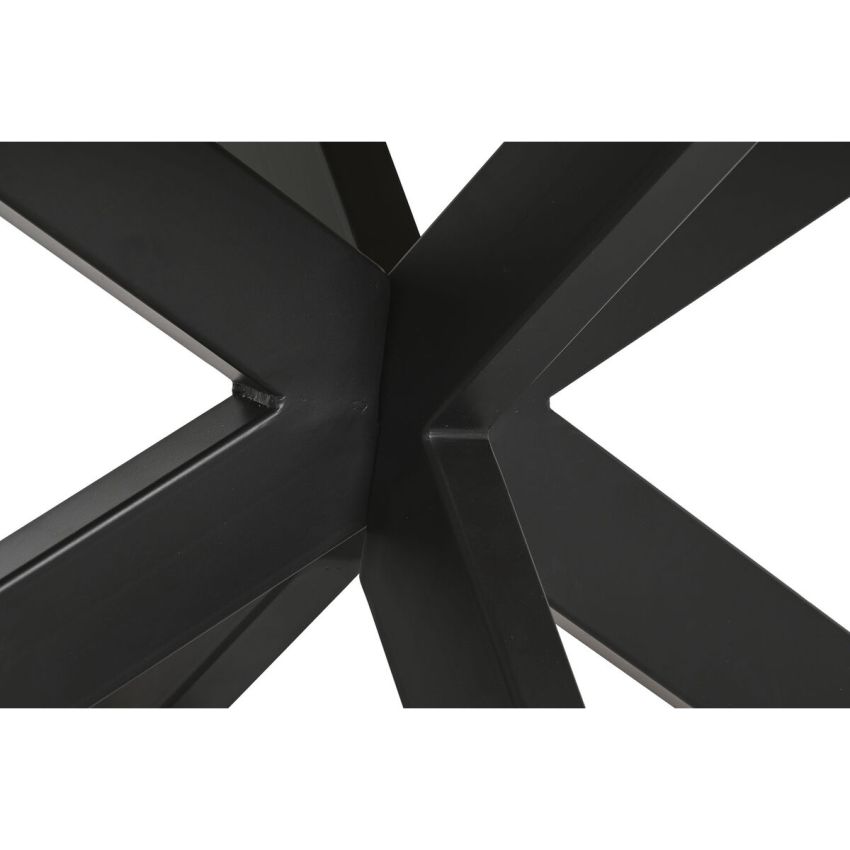 Masa de Cafea DKD Home Decor Natural Metal Lemn de mango 130 x 70 x 45 cm