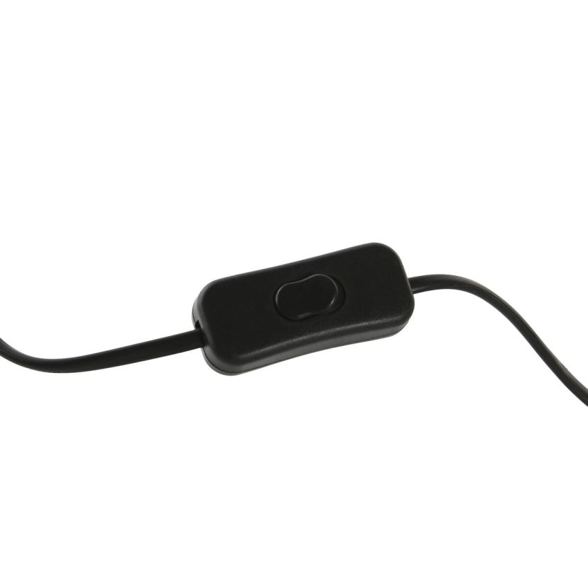 Lampă de masă DKD Home Decor Negru Auriu* Fier 50 W 220 V 39 x 39 x 38 cm