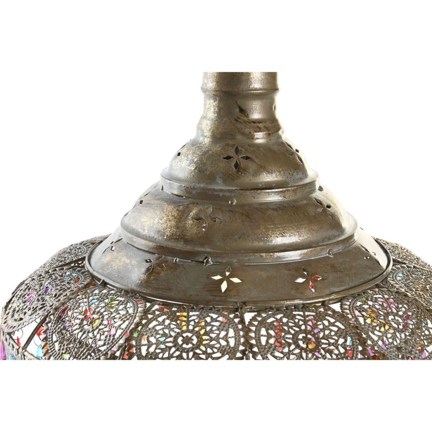 Lustră DKD Home Decor 37 x 37 x 38 cm Auriu* Metal Multicolor 50 W