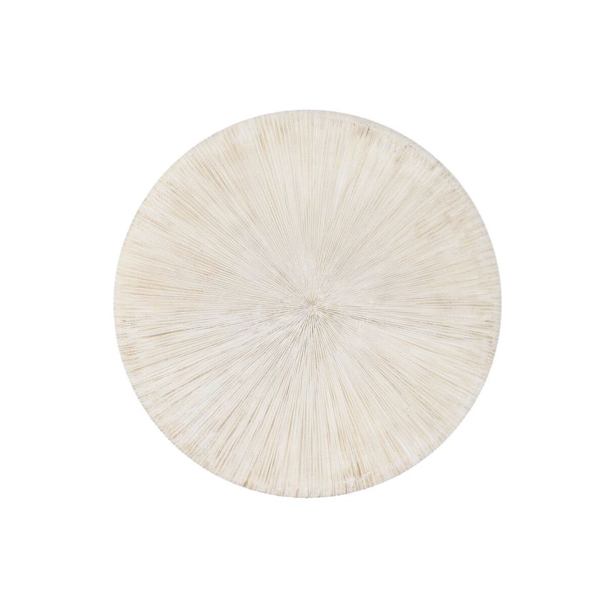 Decorațiune de Perete Home ESPRIT Alb Indian Finisaj învechit 120 x 5 x 120 cm