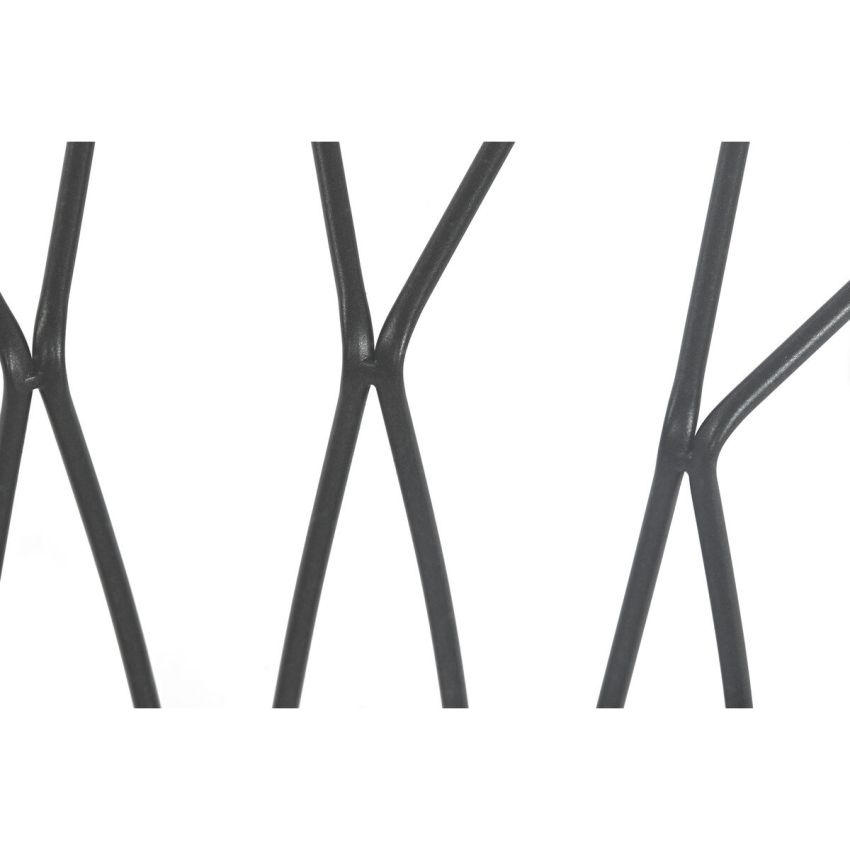 Masa de Cafea Home ESPRIT Metal Geam 85 x 85 x 39 cm