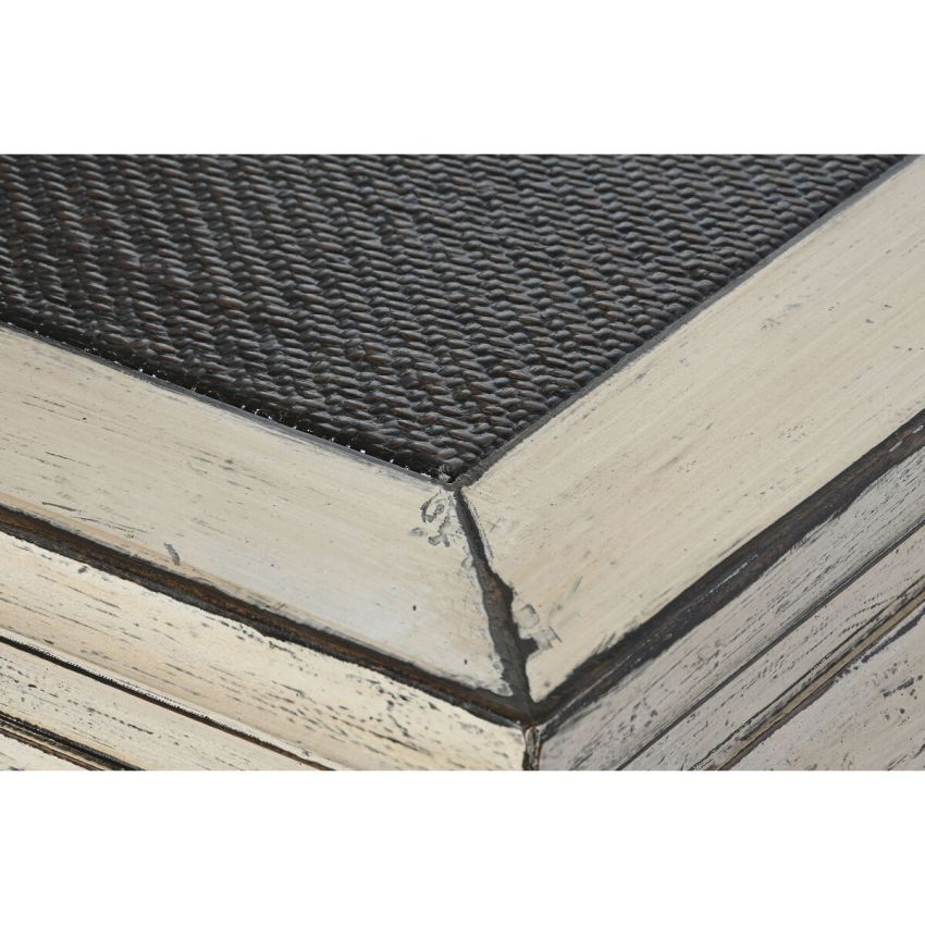 Masa de Cafea Home ESPRIT Ratan Lemn de ulm 150 x 69 x 45 cm