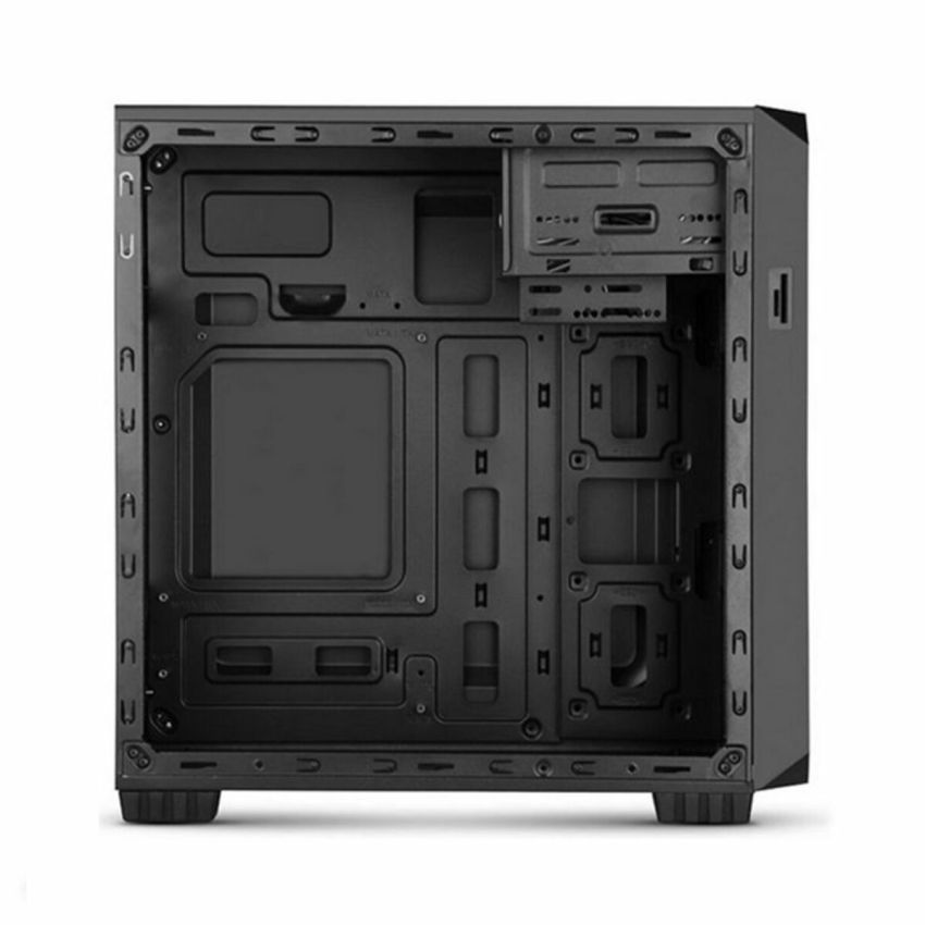 Unitate Mini-tower Micro ATX cu Cititor de Carduri Nox-Xtreme NXCBAYMX2 Negru