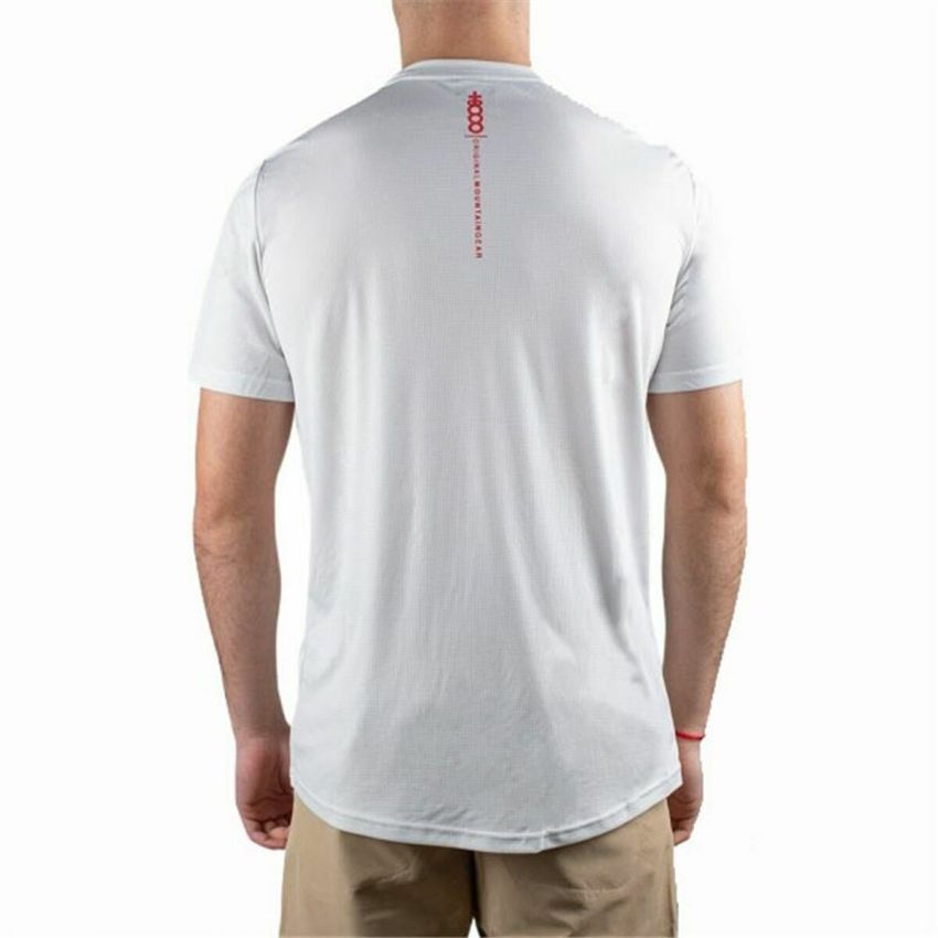 Tricou cu Mânecă Scurtă Bărbați +8000 Usame Alb