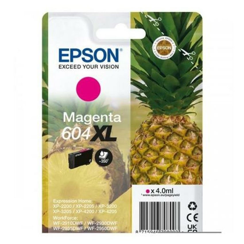 Cartuș cu Cerneală Originală Epson 604XL Magenta