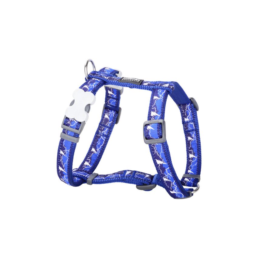 Ham pentru câini Red Dingo STYLE LIGHTNING 36-54 cm Bleumarin 30-48 cm
