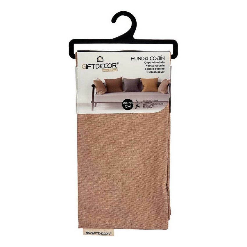 Husă de pernă de canapea 60 x 0,5 x 60 cm Maro (12 Unități)