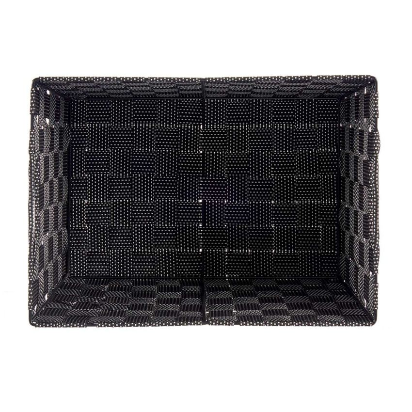 Coș Kipit A3-6875 Negru Pânză 25 x 20 x 35 cm (12 Unități)