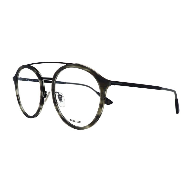 Ramă de Ochelari Bărbați Police VPL688-524ATM Gri Ø 52 mm