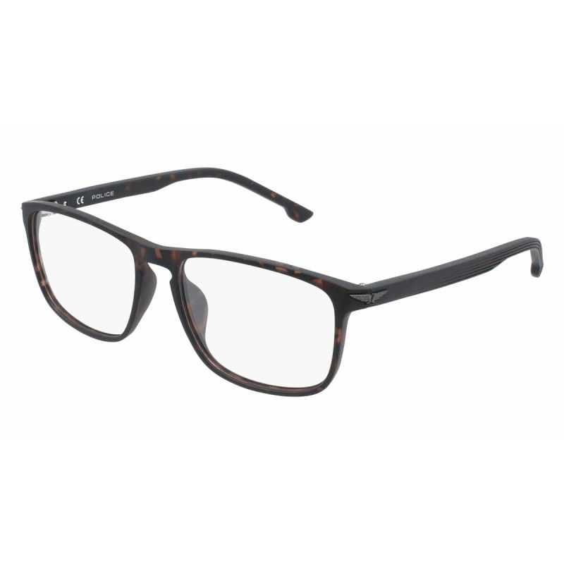Ramă de Ochelari Bărbați Police VPLA44-540878 Maro ø 54 mm