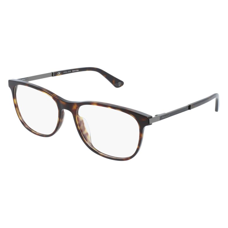 Ramă de Ochelari Bărbați Police VPLA45-570722 Maro ø 57 mm