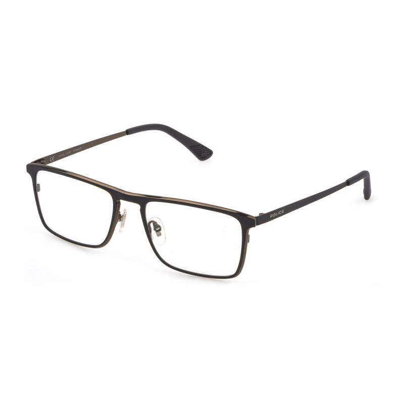 Ramă de Ochelari Bărbați Police VPLB59-5408HT Verde ø 54 mm