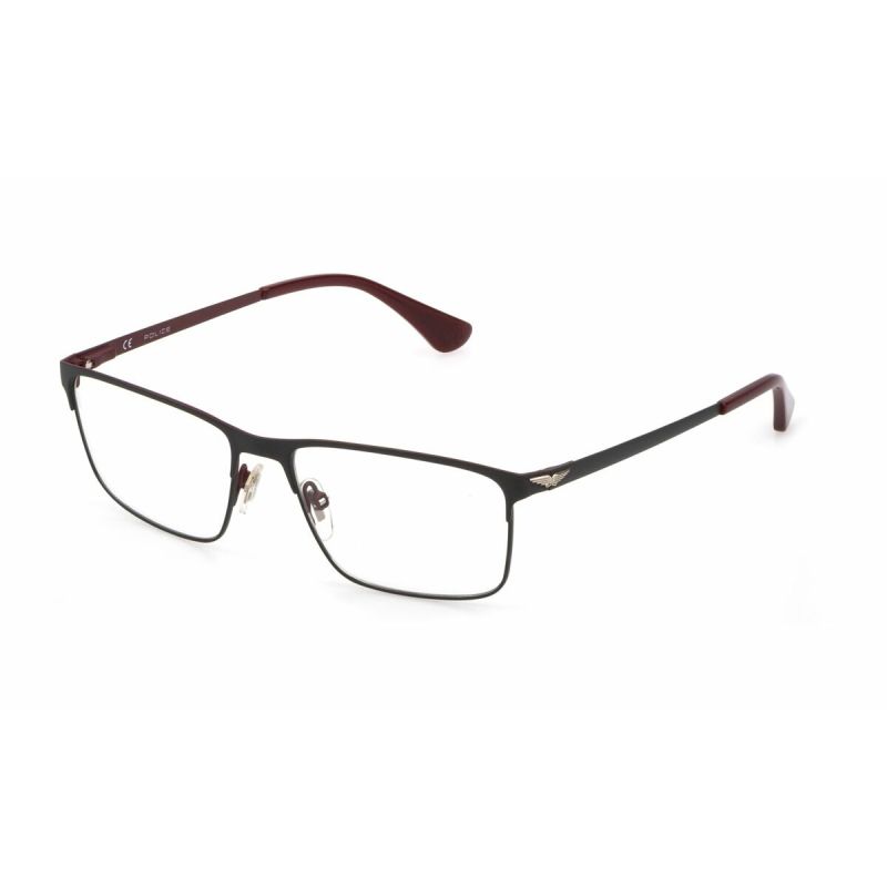 Ramă de Ochelari Bărbați Police VPLD06-560H80 Roșu ø 56 mm