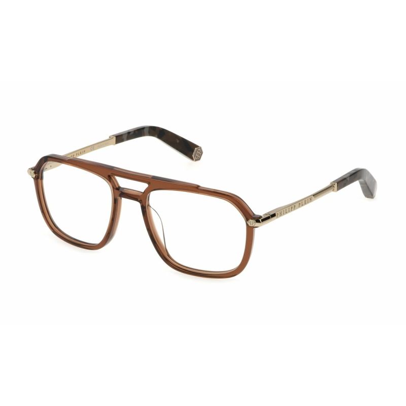Ramă de Ochelari Bărbați PHILIPP PLEIN VPP018M-5407AY-21G Maro ø 54 mm