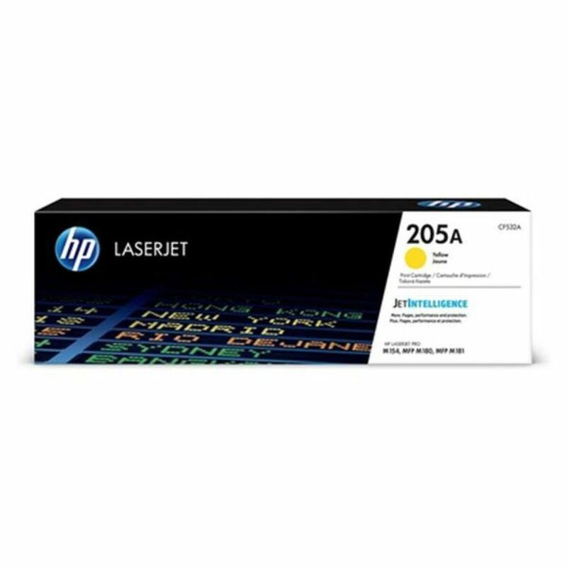 Toner Original HP CF532A Galben Negru