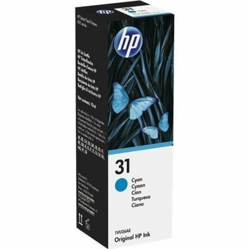 Toner pentru reîncărcare cartuș HP 1VU26AE Cyan 70 ml