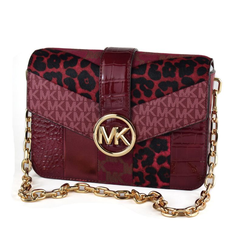 Geantă Damă Michael Kors 35F2GNML2Y-MULBERRY-MLT Roșu 23 x 17 x 5 cm